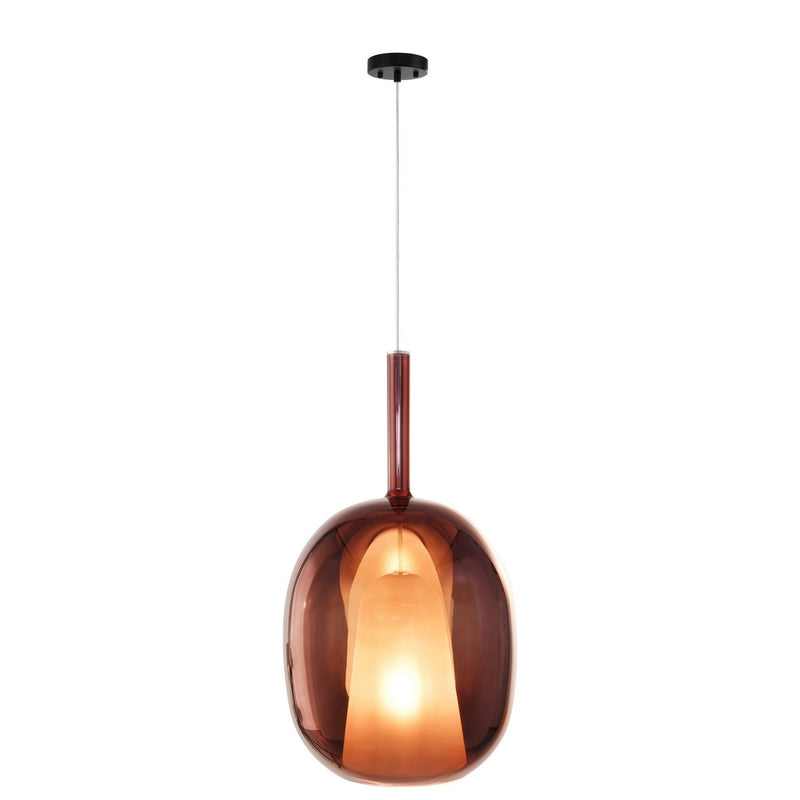Artcraft AC11219EC One Light Pendant, Black
