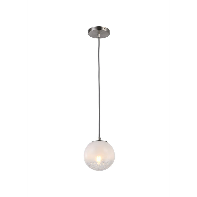 Artcraft AC12241SN One Light Lantern, Satin Nickel