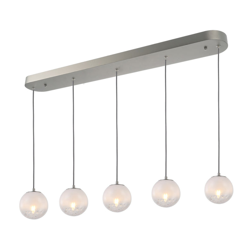 Artcraft AC12245SN Five Light Lantern, Satin Nickel