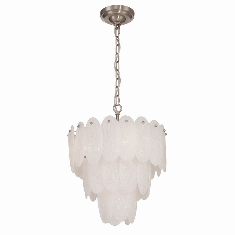 Artcraft AC12260SN Five Light Chandelier, Satin Nickel