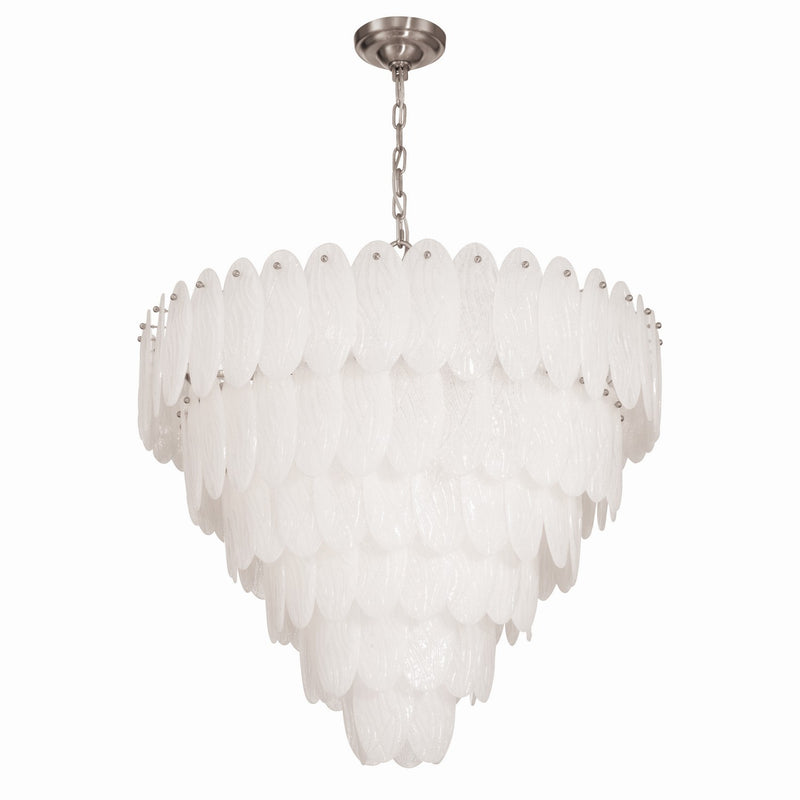 Artcraft AC12262SN 25 Light Chandelier, Satin Nickel