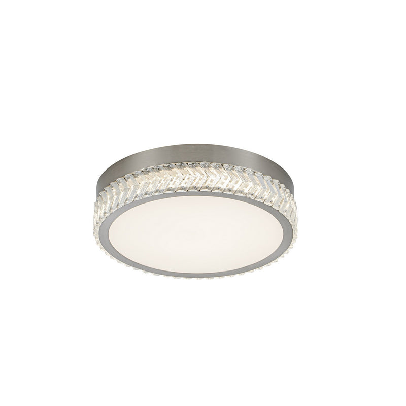 Artcraft AC5057BN LED Flushmount, Brushed Nickel