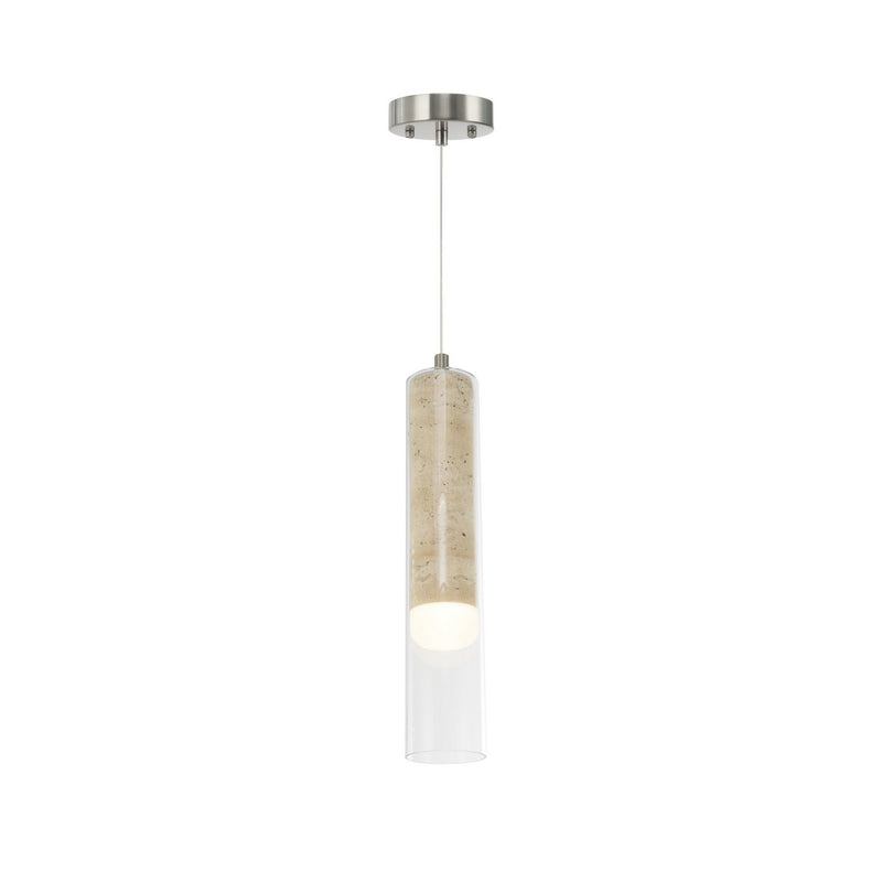 Artcraft AC5100BN LED Pendant, Brushed Nickel