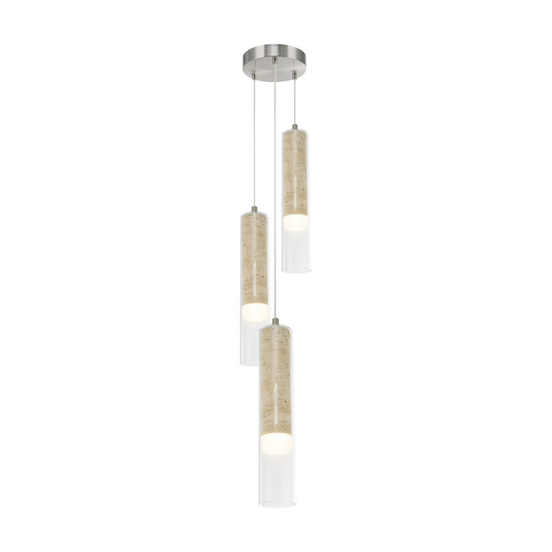 Artcraft AC5103BN LED Pendant, Brushed Nickel