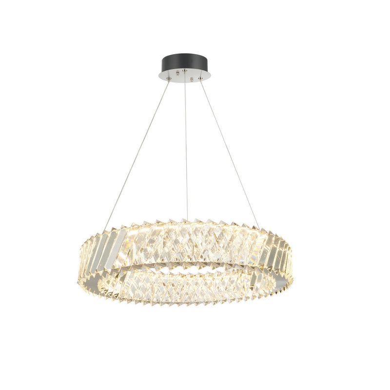 Artcraft AC5130PN LED Chandelier, Polished Nickel