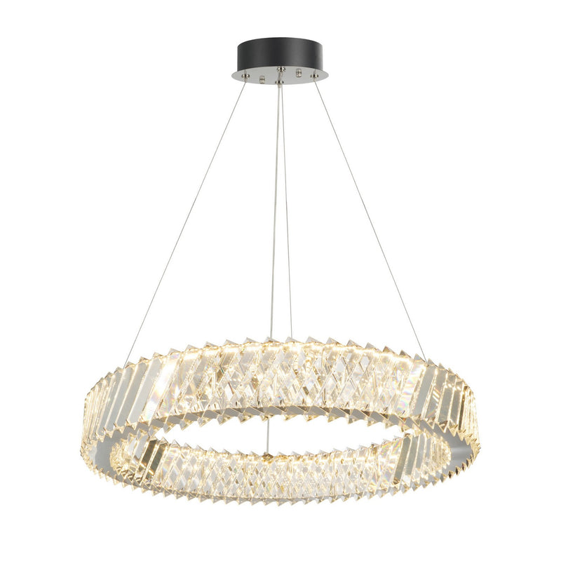 Artcraft AC5131PN LED Chandelier, Polished Nickel