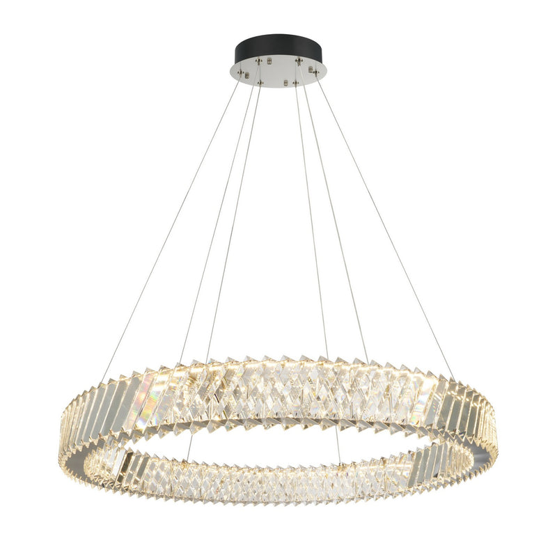 Artcraft AC5132PN LED Chandelier, Polished Nickel