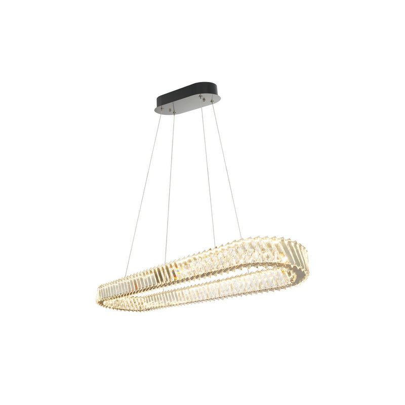Artcraft AC5133PN LED Chandelier, Polished Nickel