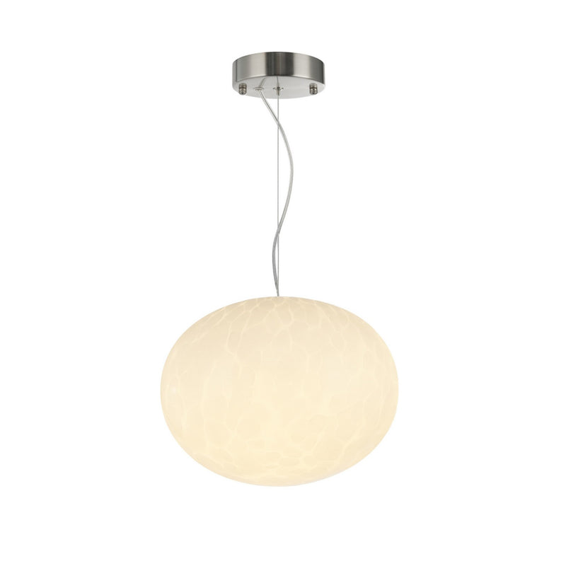 Artcraft AC6131SN LED Pendant, Satin Nickel