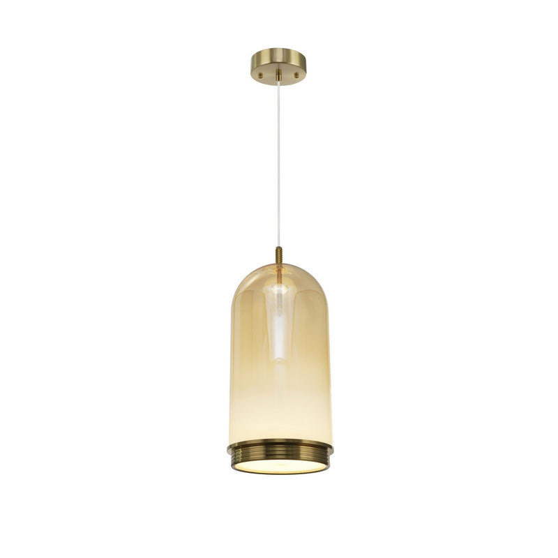 Artcraft AC6220AM LED Pendant, Brass
