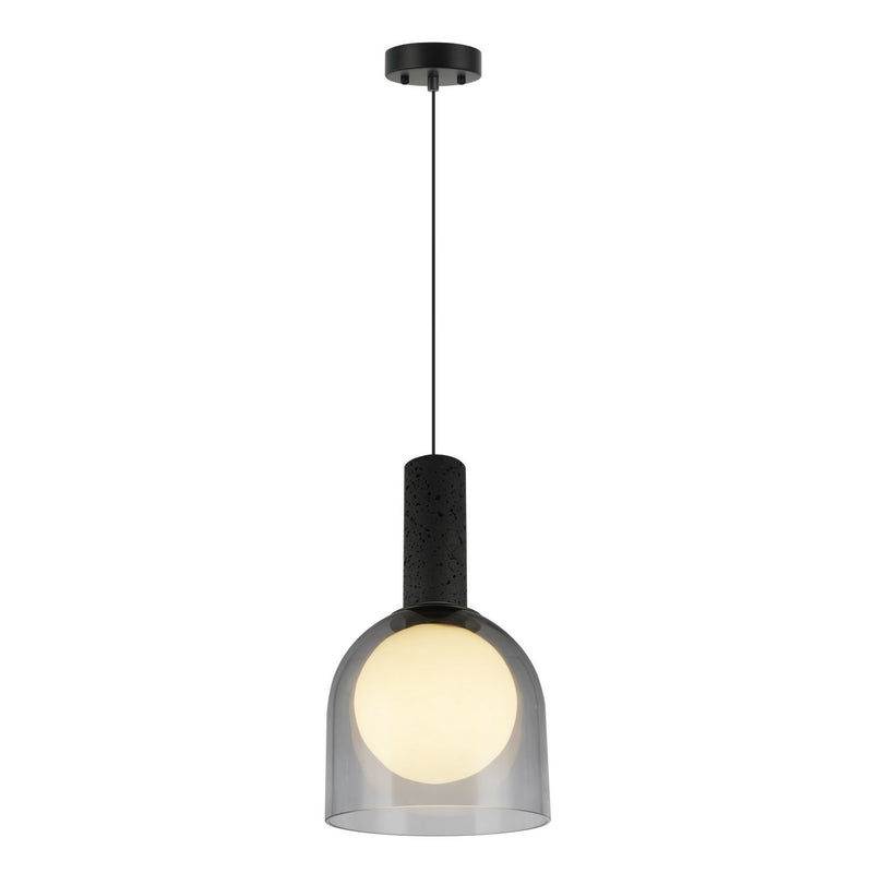 Artcraft SC13380BK One Light Pendant, Black