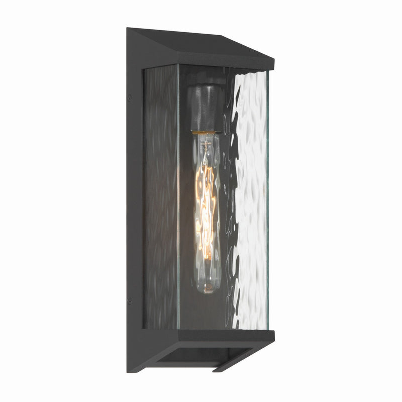 Artcraft AC9280BK One Light Outdoor Lantern, Black