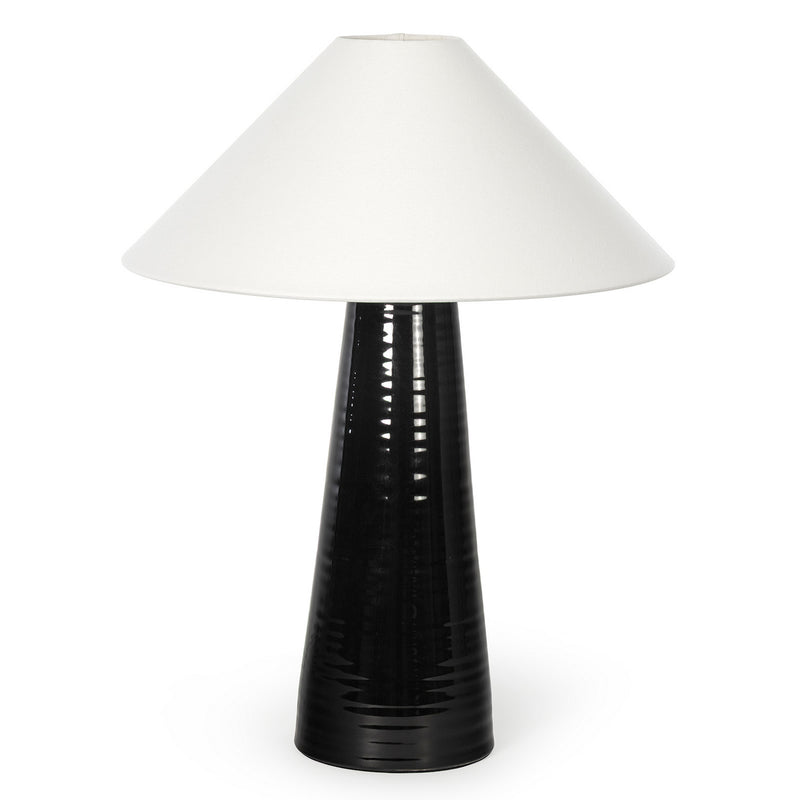 Regina Andrew 13-1735BLK One Light Table Lamp, Black