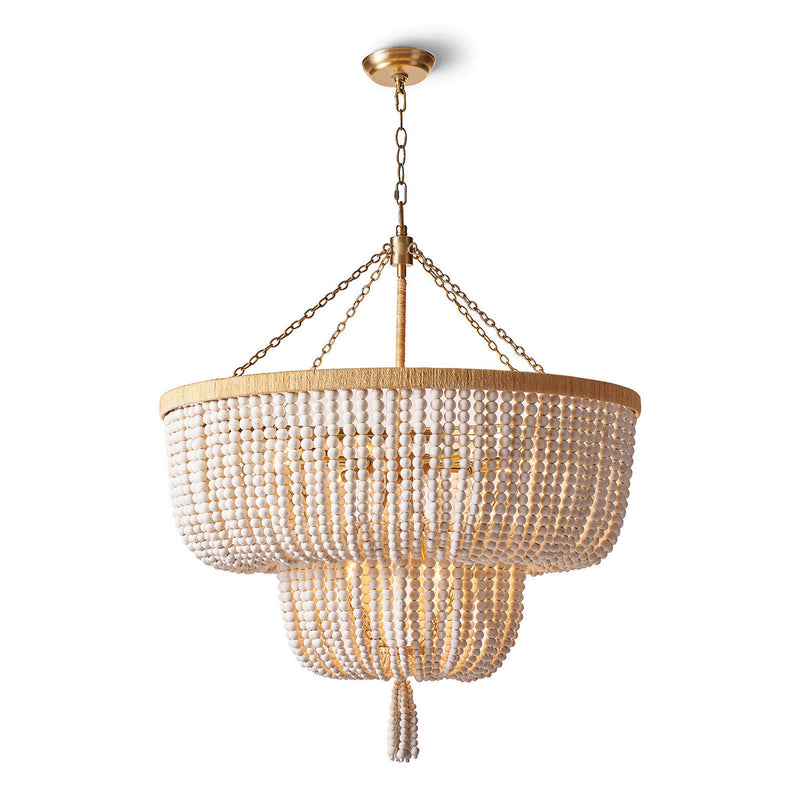 Regina Andrew 16-1511WT 12 Light Chandelier, White