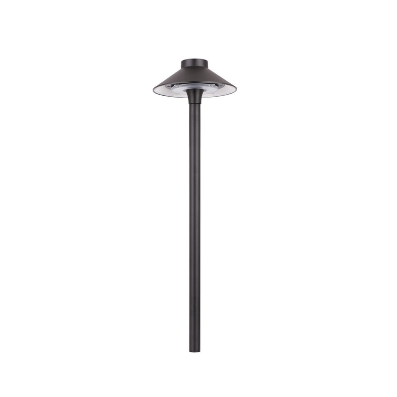 W.A.C. Lighting 6841-CSBK LED Landscape Path Light, Black on Aluminum
