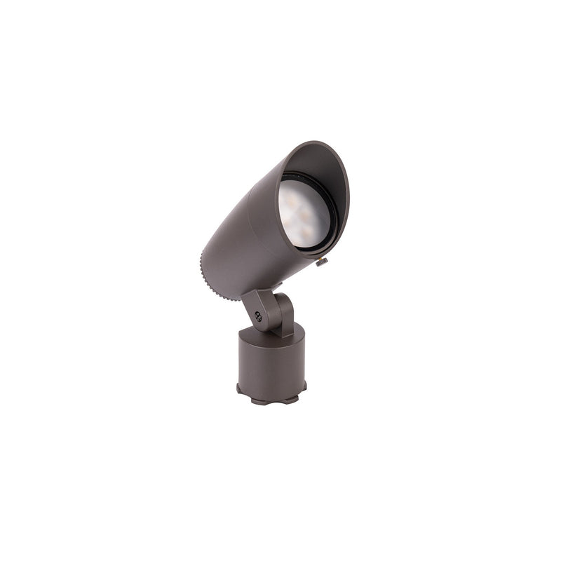 W.A.C. Lighting 5812-CSBBR LED Landscape Accent Light, Bronze on Brass