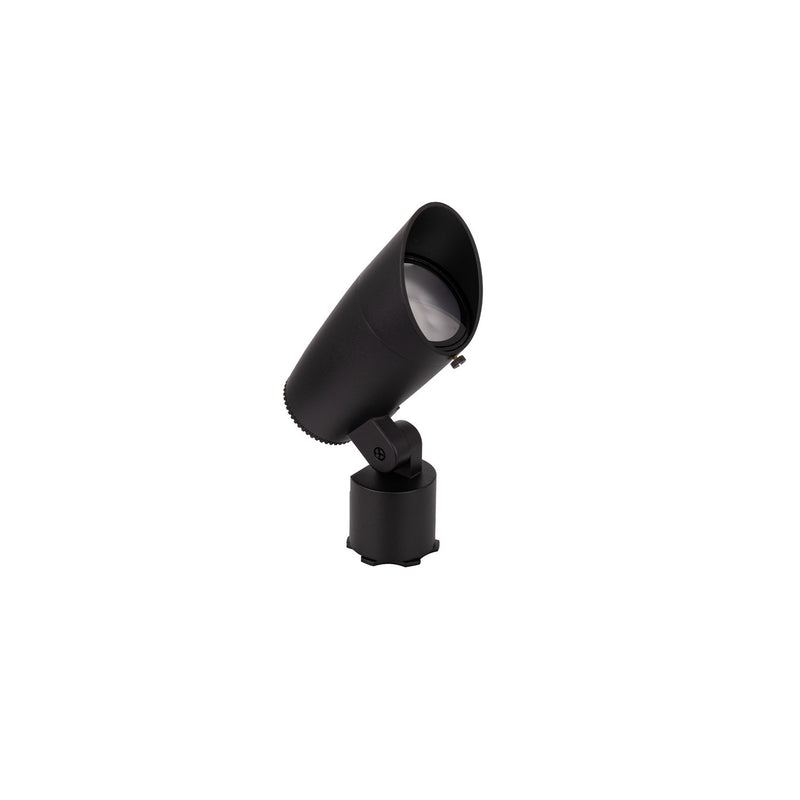 W.A.C. Lighting 5812-CSBK LED Landscape Accent Light, Black on Aluminum