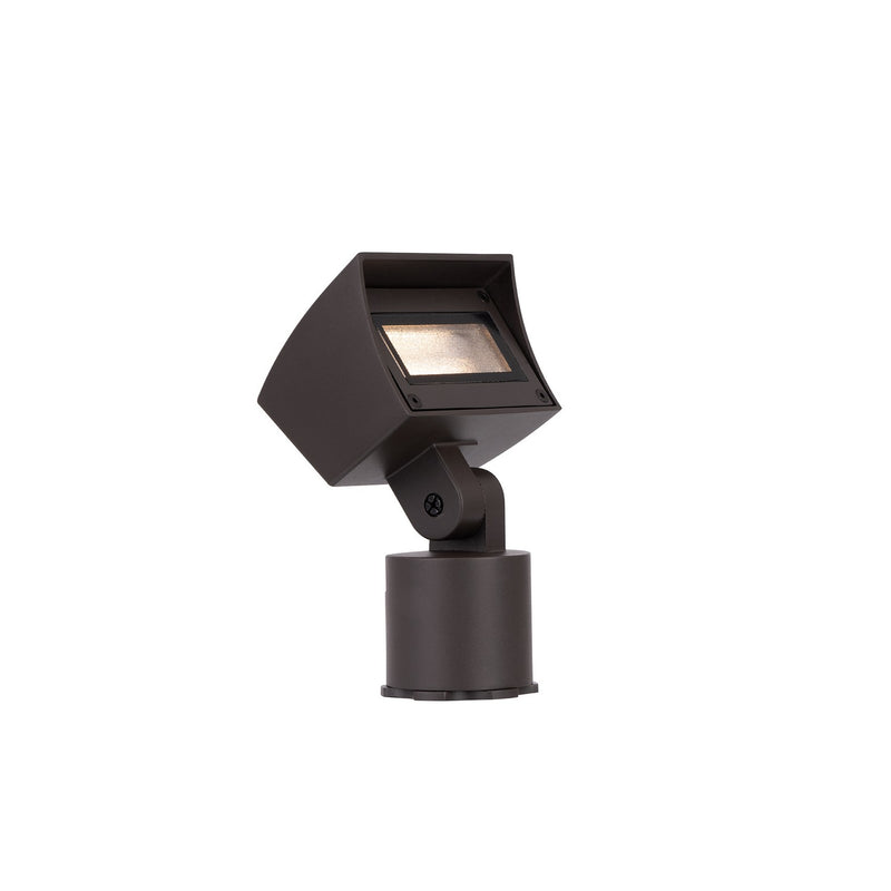 W.A.C. Lighting 5821-CSBK LED Landscape Wall Wash Light, Black on Aluminum