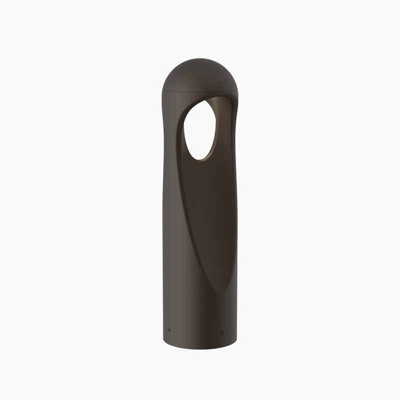 W.A.C. Lighting 6702-27BZ LED Bollard, Bronze on Aluminum