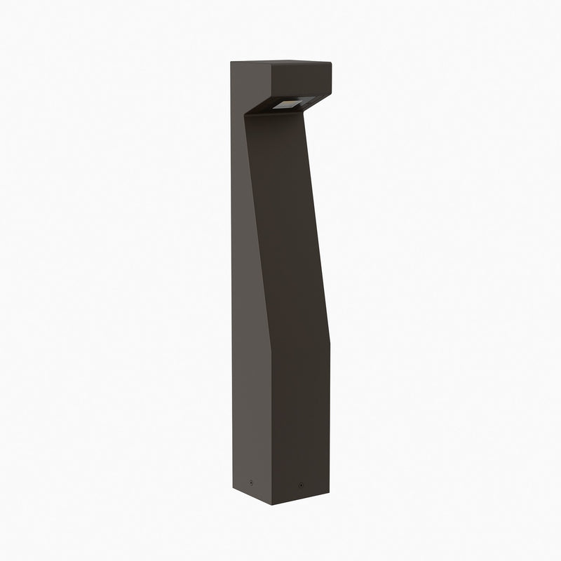 W.A.C. Lighting 6703-27BZ LED Bollard, Bronze on Aluminum