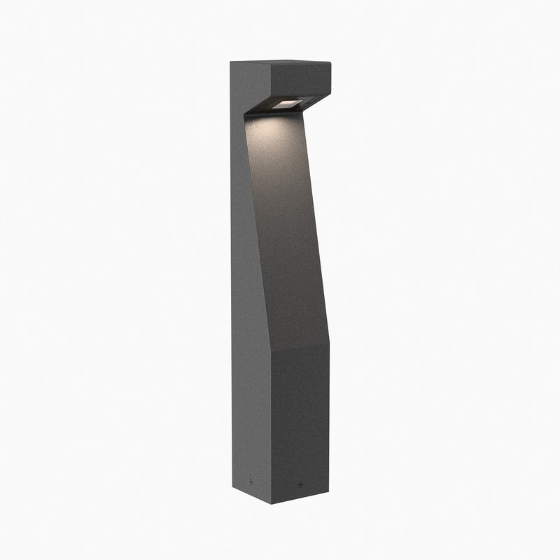 W.A.C. Lighting 6703-27GT LED Bollard, Granite on Aluminum