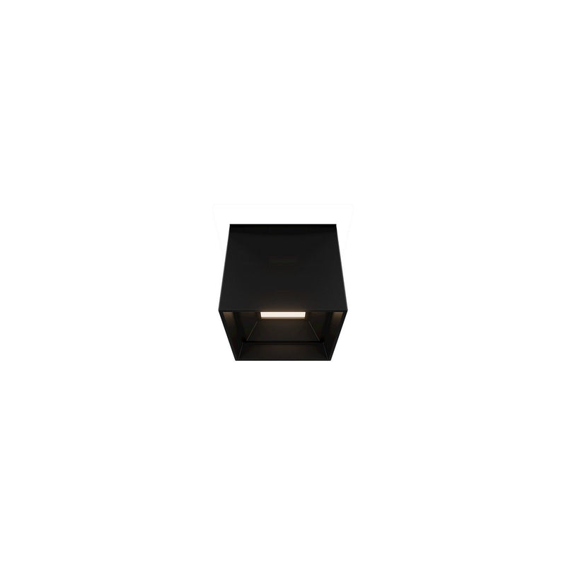 W.A.C. Lighting FM-W47203-35-BK LED Outdoor Flush Mount, Black
