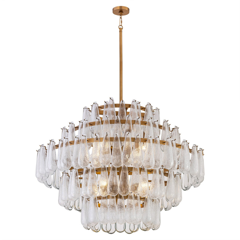 Minka-Lavery 12655-732 Eight Light Pendant, Legacy Brass