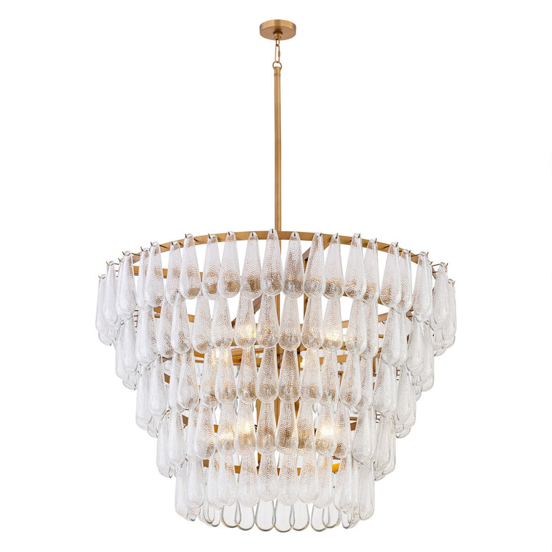 Minka-Lavery 12656-732 Eight Light Pendant, Legacy Brass
