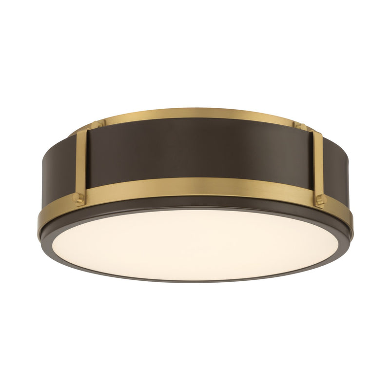 Minka-Lavery 14225-855-L LED Flush Mount, Legacy Brass