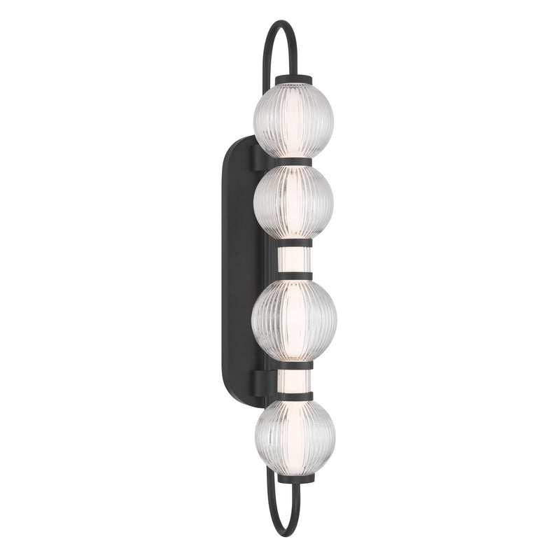 Minka-Lavery 15032-899-L LED Wall Sconce, Dark Matte Black