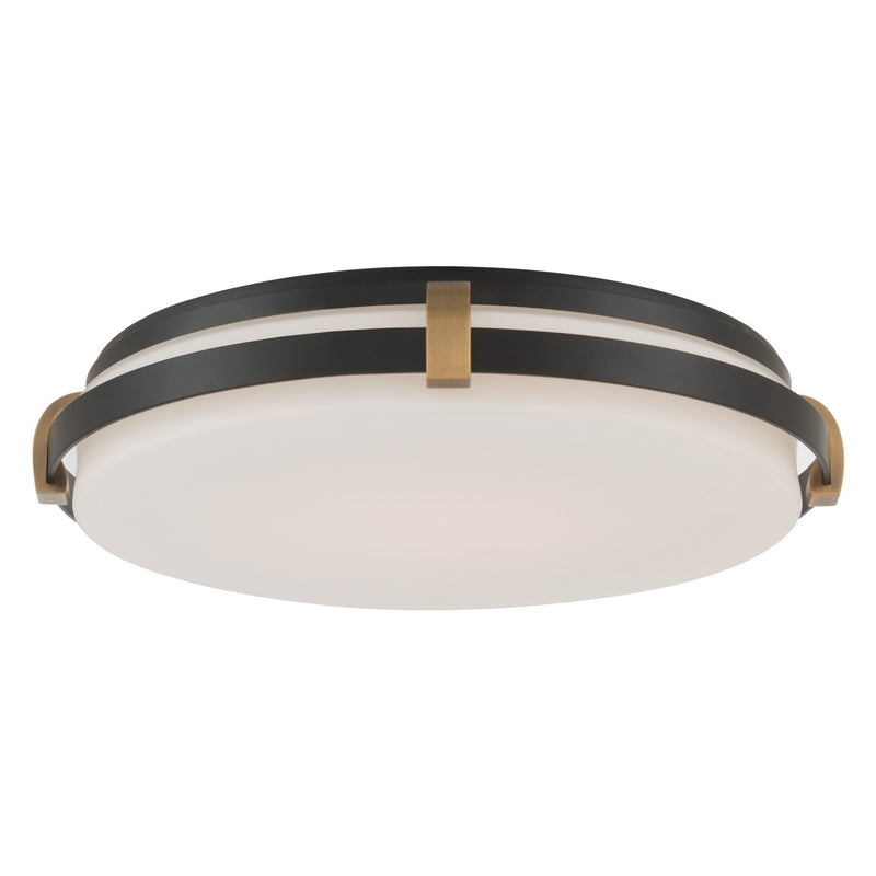 Minka-Lavery 18635-798-L LED Flush Mount, Dark Matte Black
