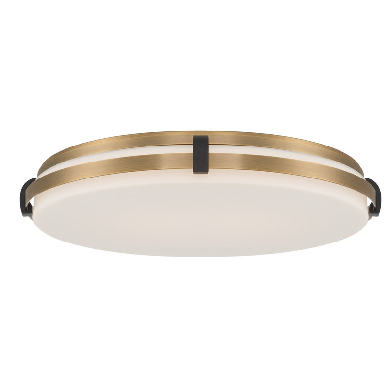 Minka-Lavery 18636-876-L LED Flush Mount, Legacy Brass