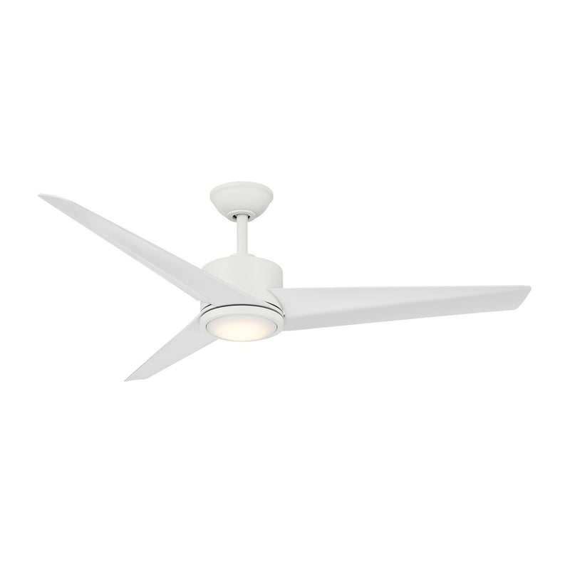Minka Aire F646L-WHF 52" Ceiling Fan, Flat White