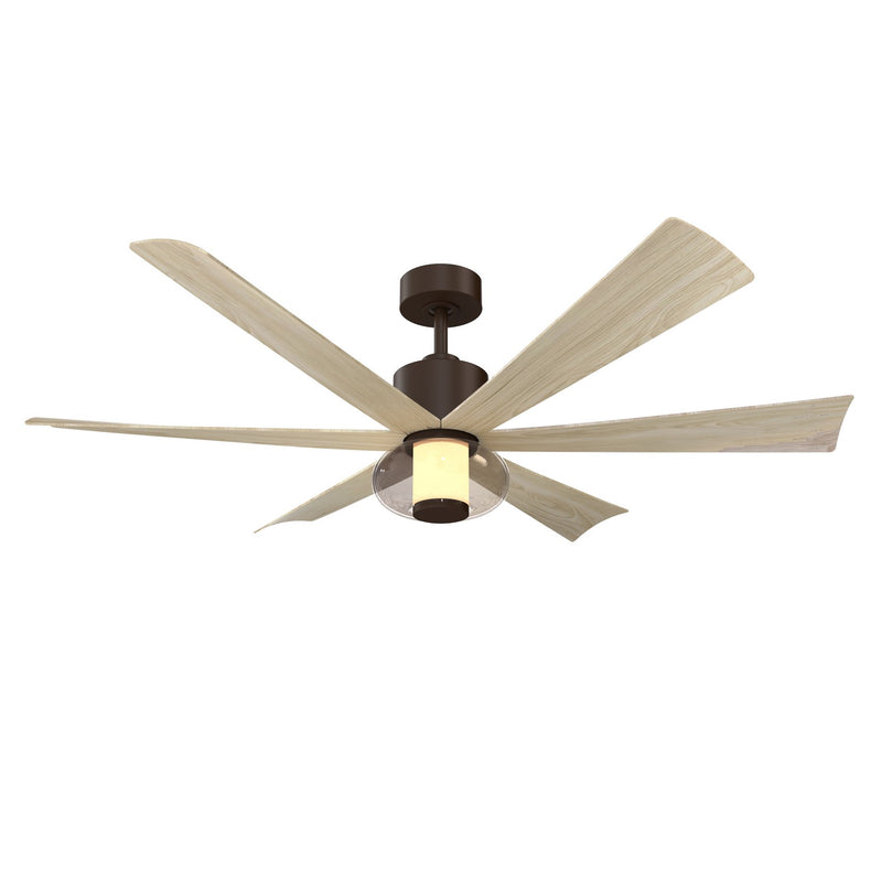 Minka Aire F761L-DB/WTO 56" Ceiling Fan, Dark Bronze