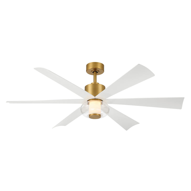 Minka Aire F761L-LBR/ALW 56" Ceiling Fan, Legacy Brass