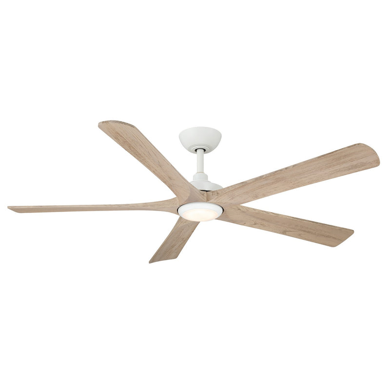 Minka Aire F793L-ALW/BW 56" Ceiling Fan, Alabaster White