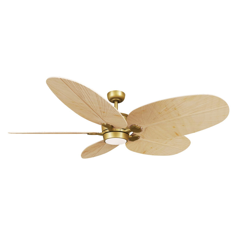 Minka Aire F798L-HBR/NPL 60" Ceiling Fan, Heritage Brass