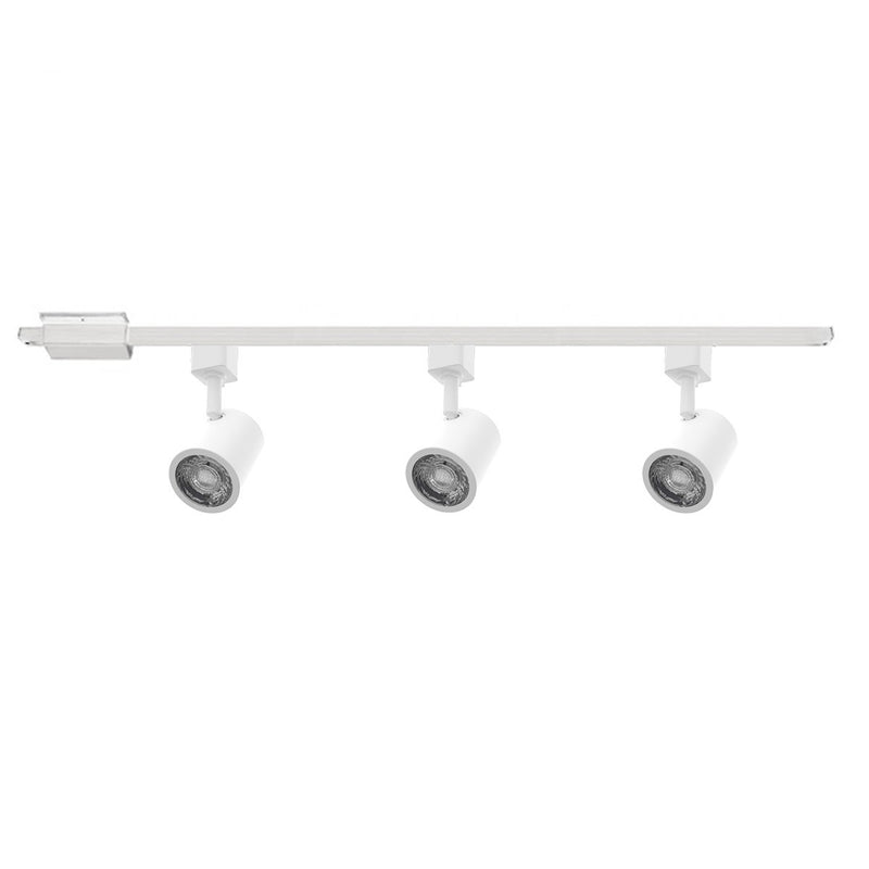 W.A.C. Lighting H-8010/3-CS-WT LED Track Luminaire, White