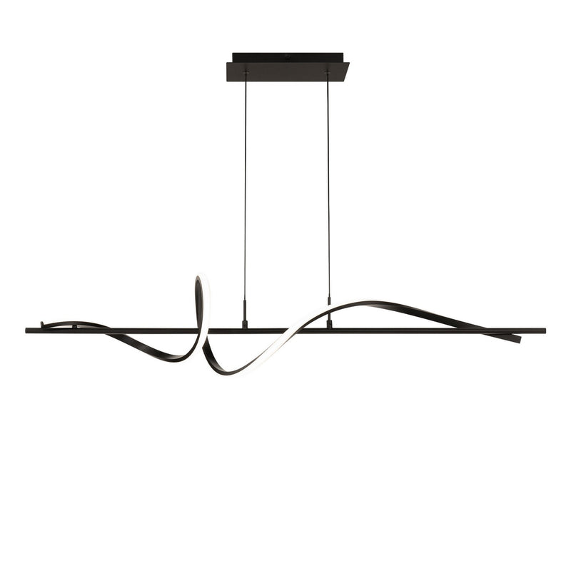 W.A.C. Lighting PD-39443-27-BK LED Linear Pendant, Black