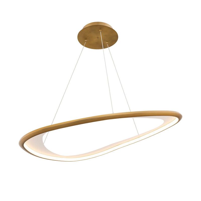 W.A.C. Lighting PD-41433-27-AB LED Pendant, Aged Brass