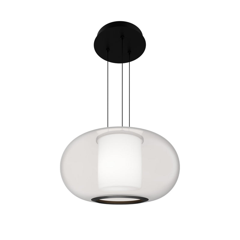 W.A.C. Lighting PD-48520-40-BK LED Pendant, Black