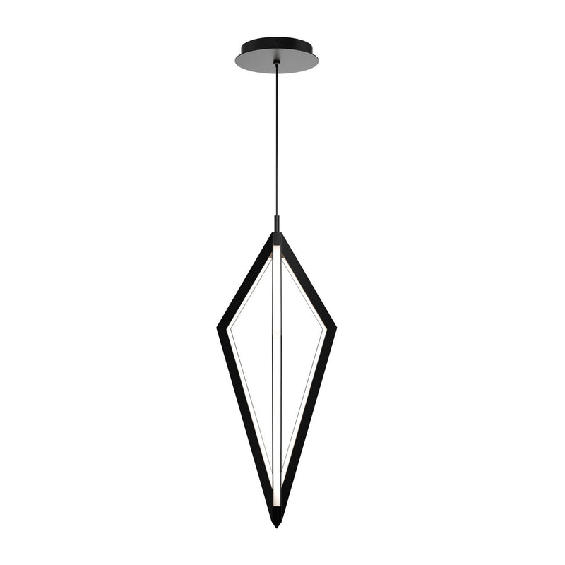 W.A.C. Lighting PD-53520-40-BK LED Pendant, Black