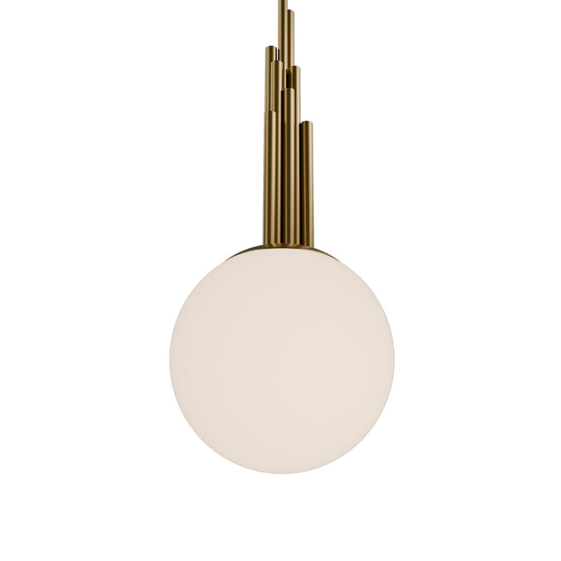Modern Forms PD-60510-27-AB LED Pendant, Aged Brass