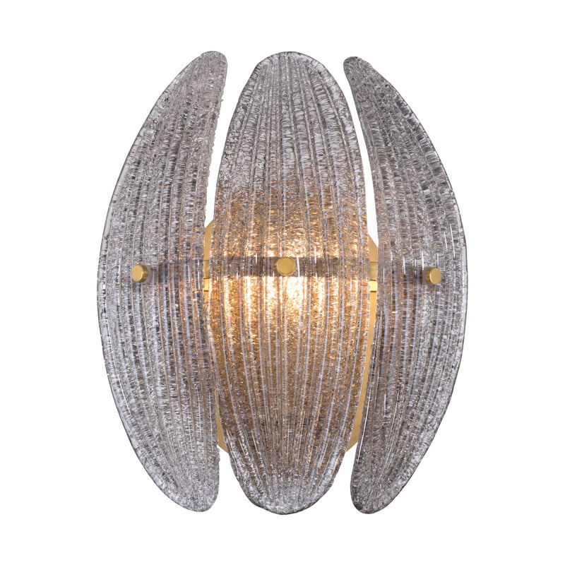 Metropolitan N2241-GR-732 One Light Wall Sconce, Legacy Brass