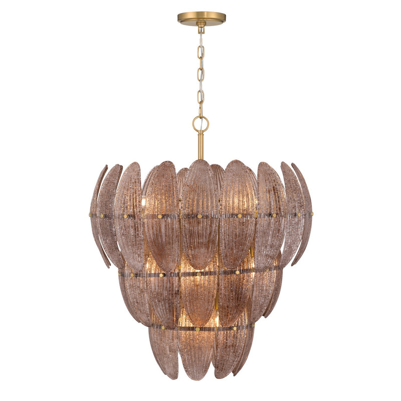 Metropolitan N2248-BR-732 11 Light Pendant, Legacy Brass