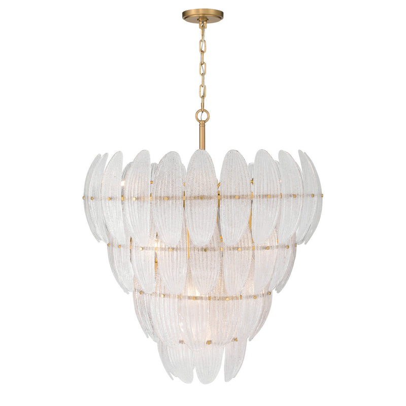 Metropolitan N2249-732 15 Light Pendant, Legacy Brass
