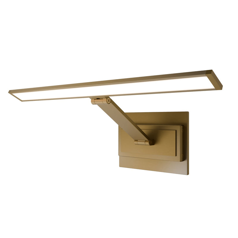 Modern Forms PL-38518-35-AB LED Picture Light, Aged Brass