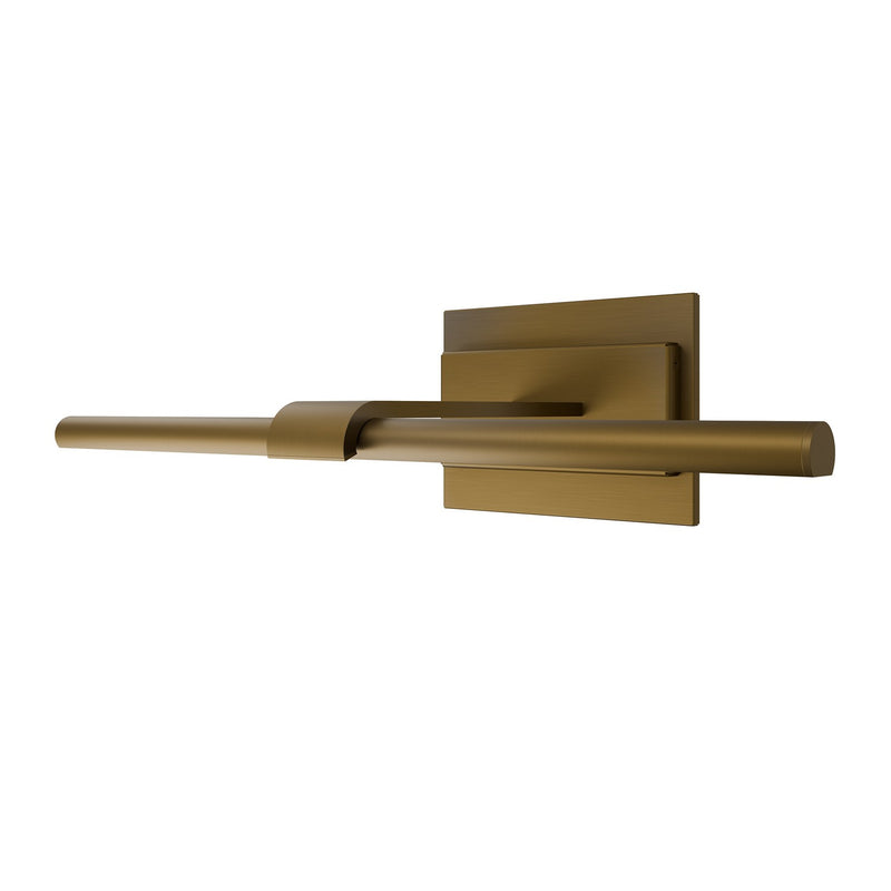 Modern Forms PL-48518-27-AB LED Picture Light, Aged Brass