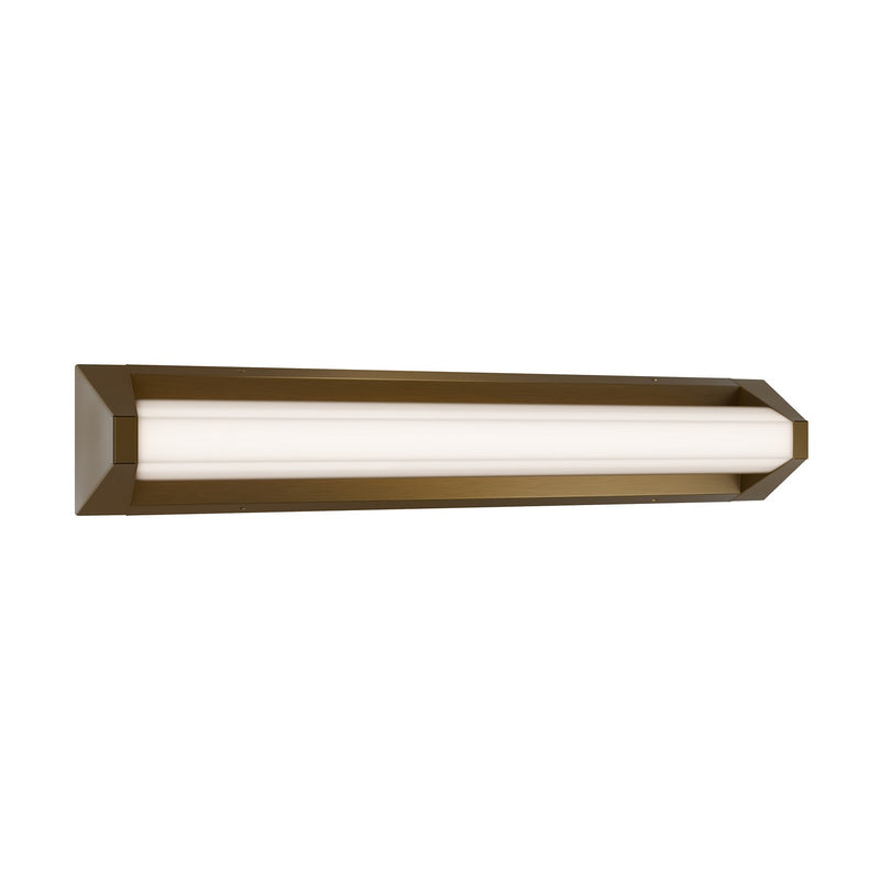 Modern Forms WS-1527-35-AB LED Bath Vanity, Aged Brass