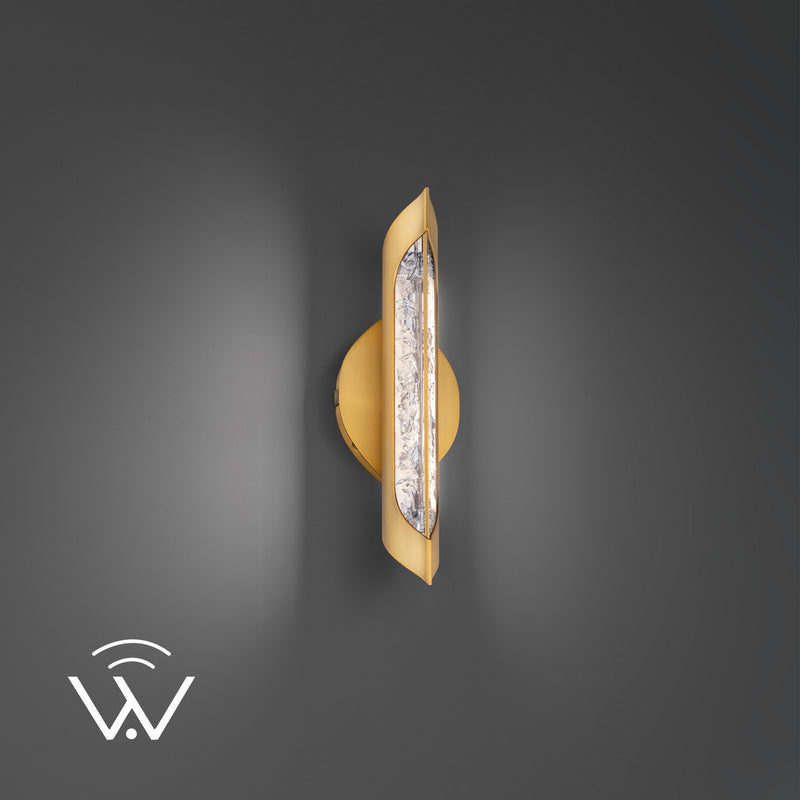 Modern Forms WS240616-TWA-AB LED Bath Vanity, Aged Brass